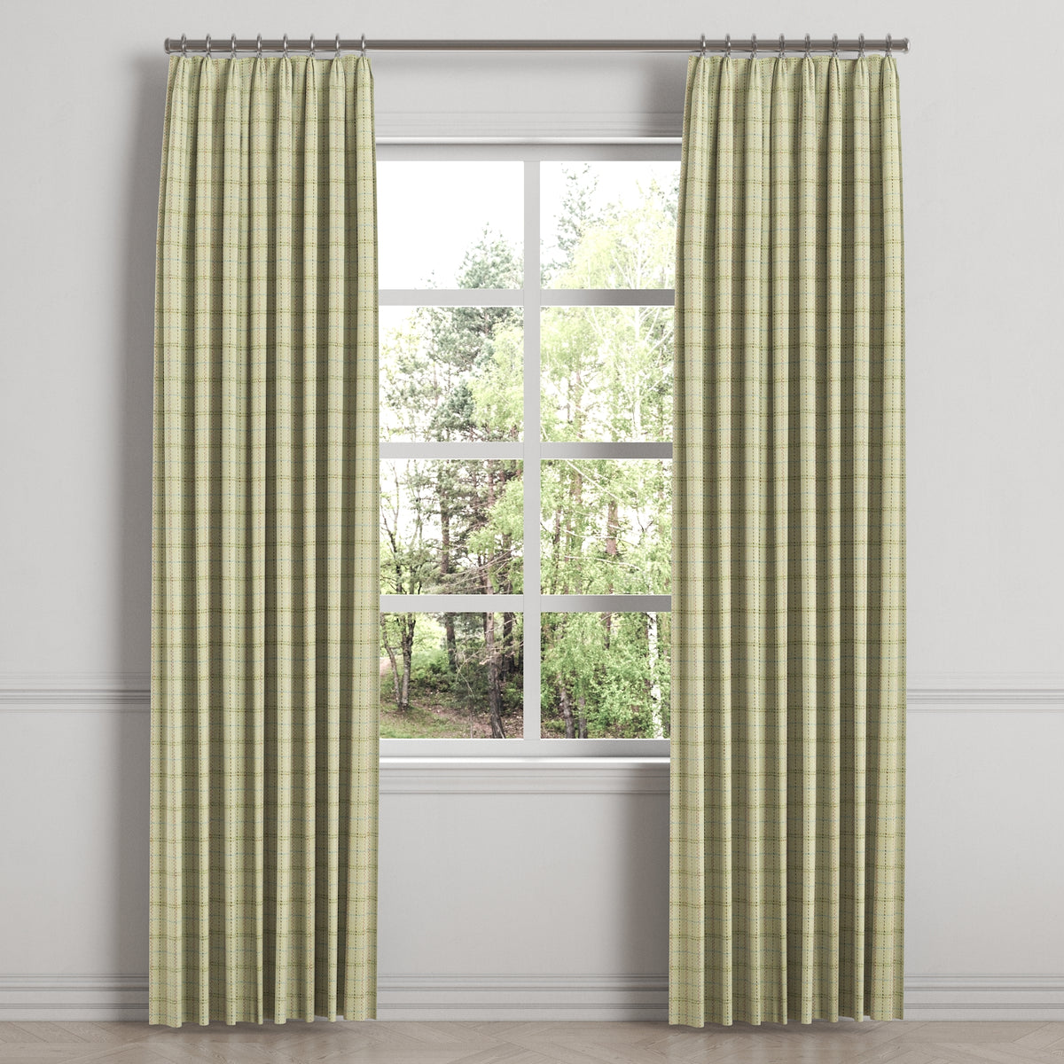 Euro Pleat Drapery in After Hours - Fresco