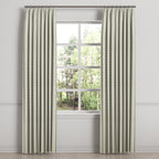 Euro Pleat Drapery in Luxe Gingham - Wheat