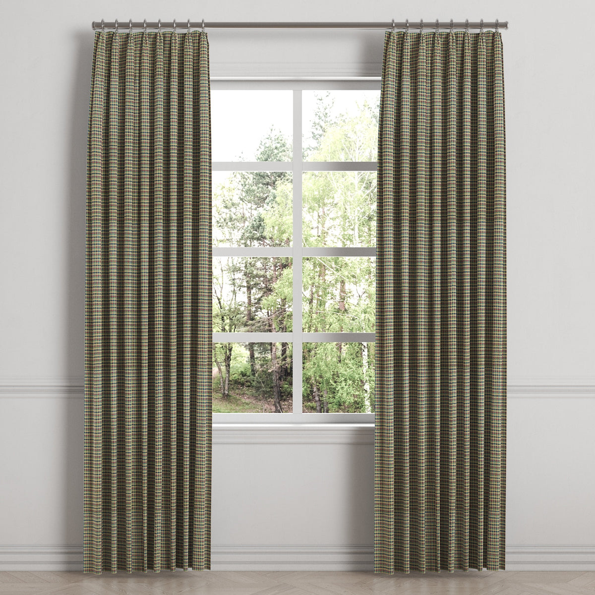 Euro Pleat Drapery in Speakeasy - Heritage