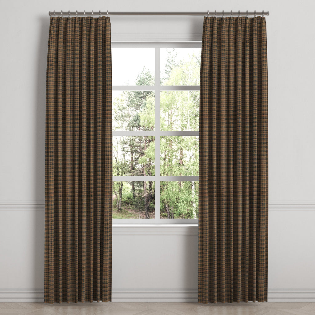 Euro Pleat Drapery in Speakeasy - Tobacco