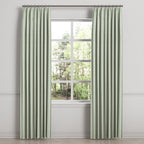 Euro Pleat Drapery in Candy Shop Stripes - Bottleglass