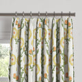 Euro Pleat Drapery in Cottage Flowers - Sunbeam
