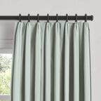 Euro Pleat Drapery in Baldwin - Liberty Blue