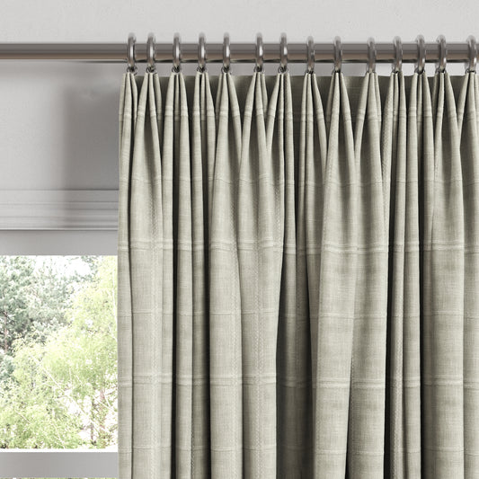 Euro Pleat Drapery in Moray - Dove