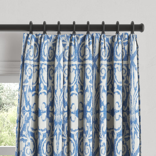 Euro Pleat Drapery in Palazzo - Chambray