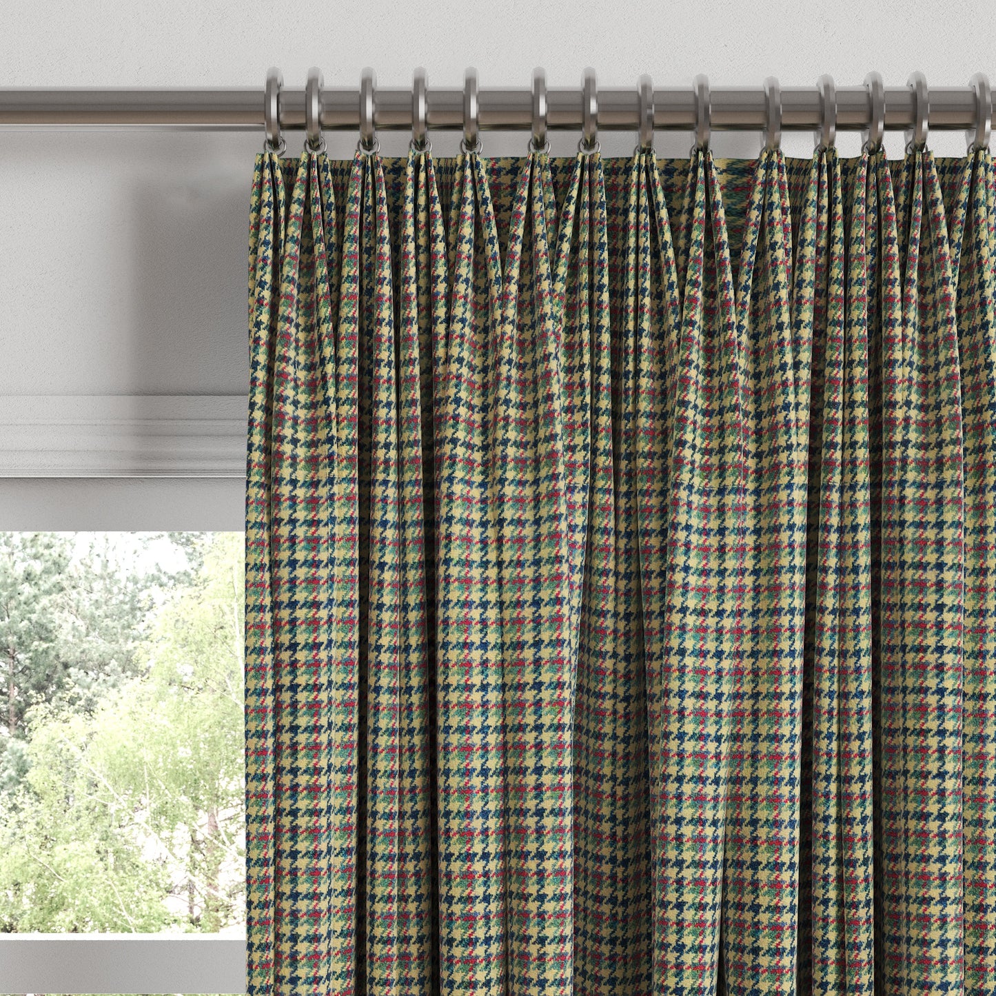 Euro Pleat Drapery in Speakeasy - Heritage