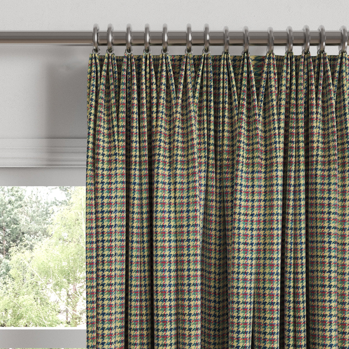 Euro Pleat Drapery in Speakeasy - Heritage
