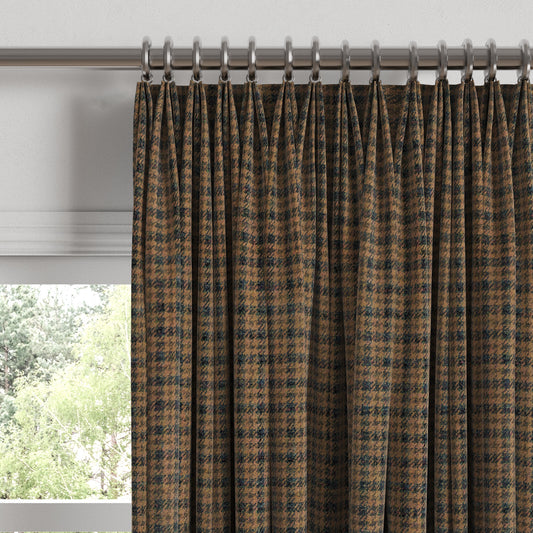 Euro Pleat Drapery in Speakeasy - Tobacco