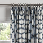 Euro Pleat Drapery in Point Taken - Ink