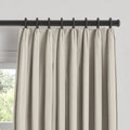 Euro Pleat Drapery in Lush Linen - Oatmeal