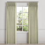 Pinch Pleat Drapery in Luxe Gingham - Butter