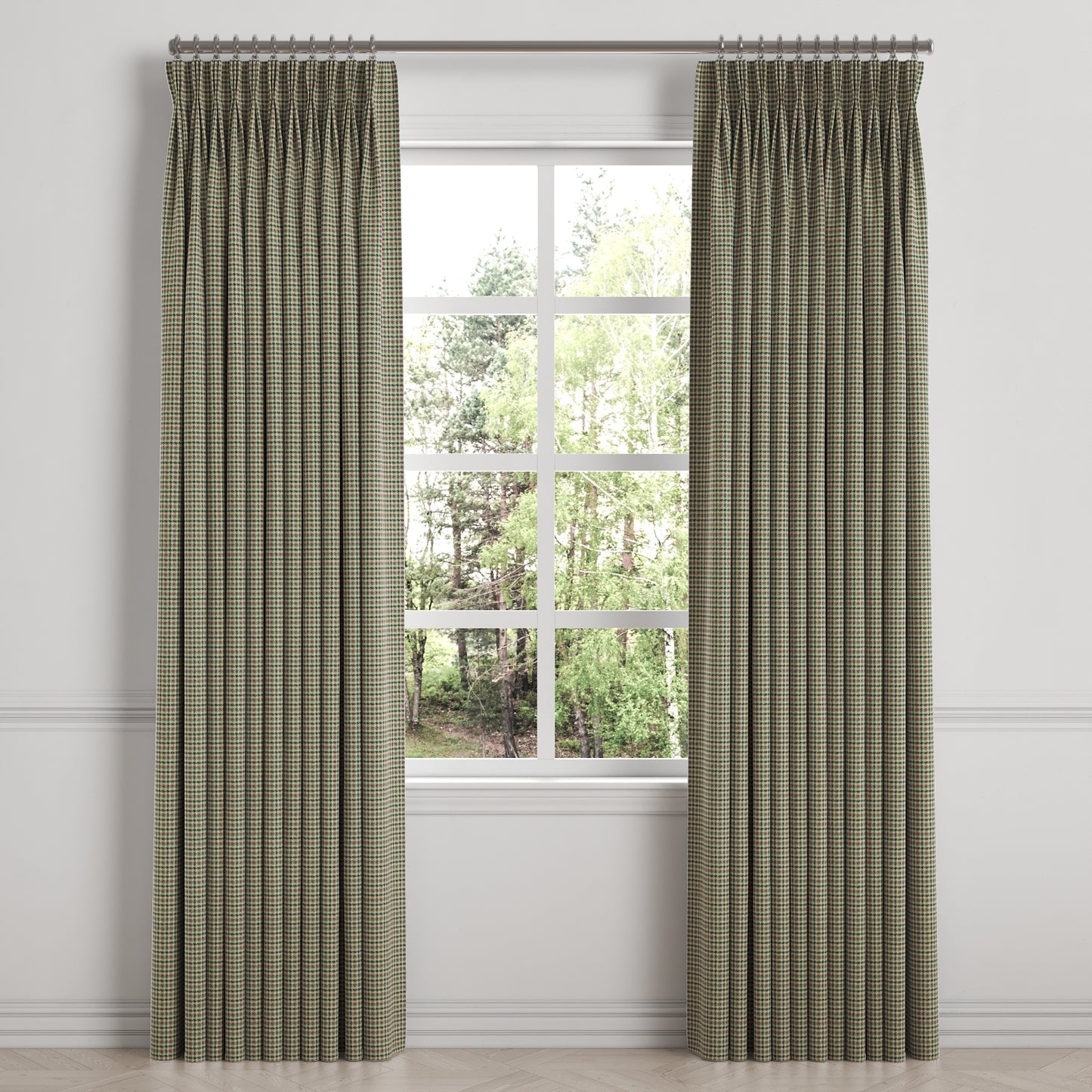 Pinch Pleat Drapery in Speakeasy - Heritage