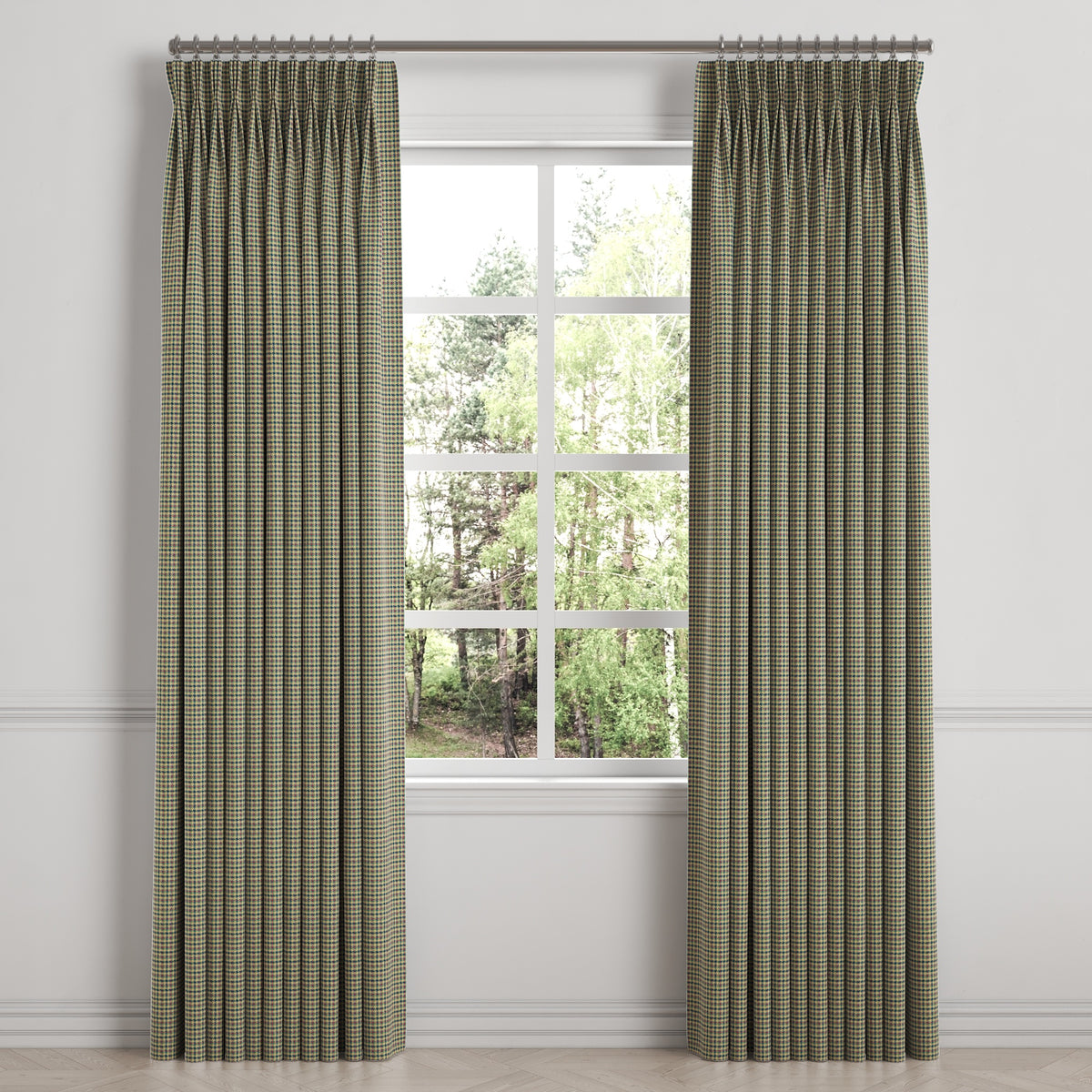 Pinch Pleat Drapery in Speakeasy - Heritage