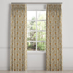 Pinch Pleat Drapery in Petal Press - Cinnamon