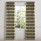 Pinch Pleat Drapery in Cozy Cabin - Walnut