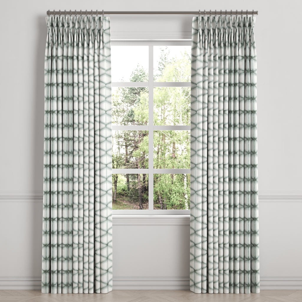 Pinch Pleat Drapery in Point Taken - Frost