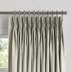 Pinch Pleat Drapery in All Lined Up - Shell