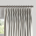 Pinch Pleat Drapery in Classic Linen - Cloud