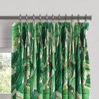 Pinch Pleat Drapery in Island Breeze