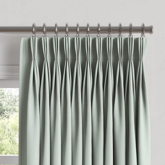Pinch Pleat Drapery in Baldwin - Liberty Blue
