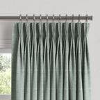 Pinch Pleat Drapery in Moray - Glacier