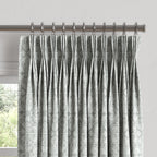 Pinch Pleat Drapery in Palazzo - Gray