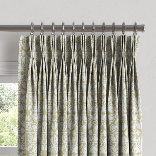 Pinch Pleat Drapery in Palazzo - Linen