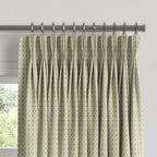 Pinch Pleat Drapery in Luxe Gingham - Butter
