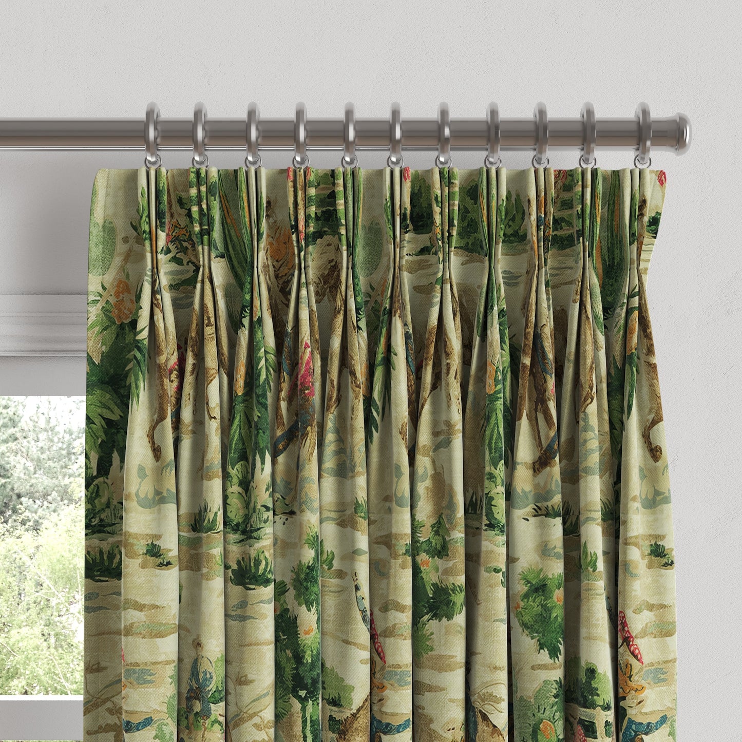 Pinch Pleat Drapery in First Rodeo
