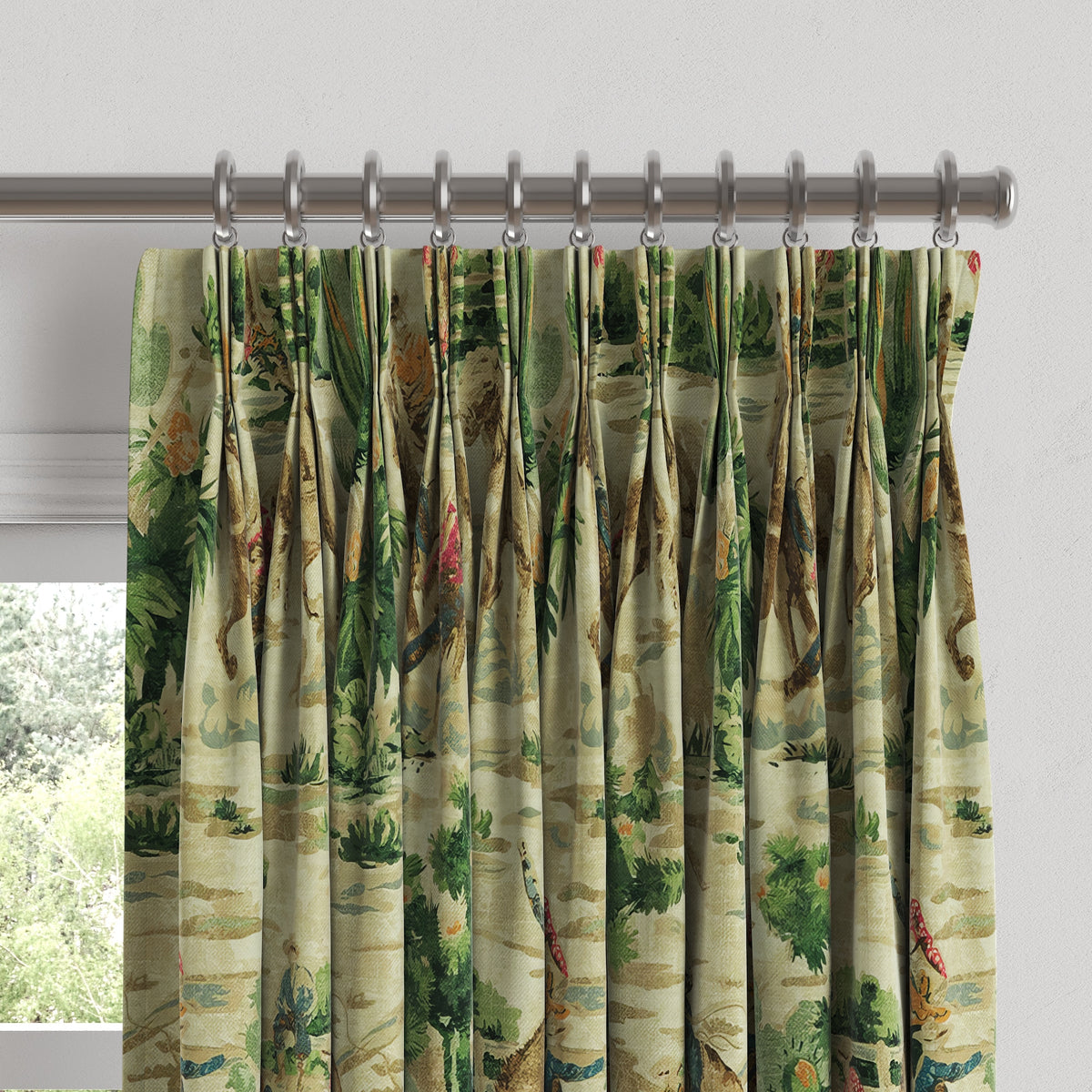 Pinch Pleat Drapery in First Rodeo