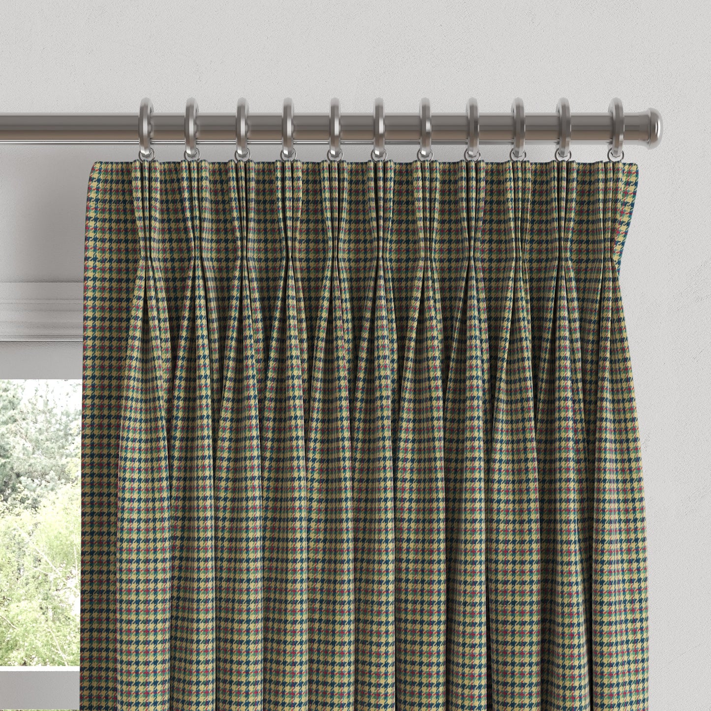 Pinch Pleat Drapery in Speakeasy - Heritage