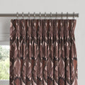 Pinch Pleat Drapery in Petal Press - Berry