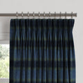 Pinch Pleat Drapery in Cozy Cabin - Ink