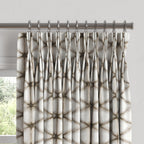 Pinch Pleat Drapery in Point Taken - Wood