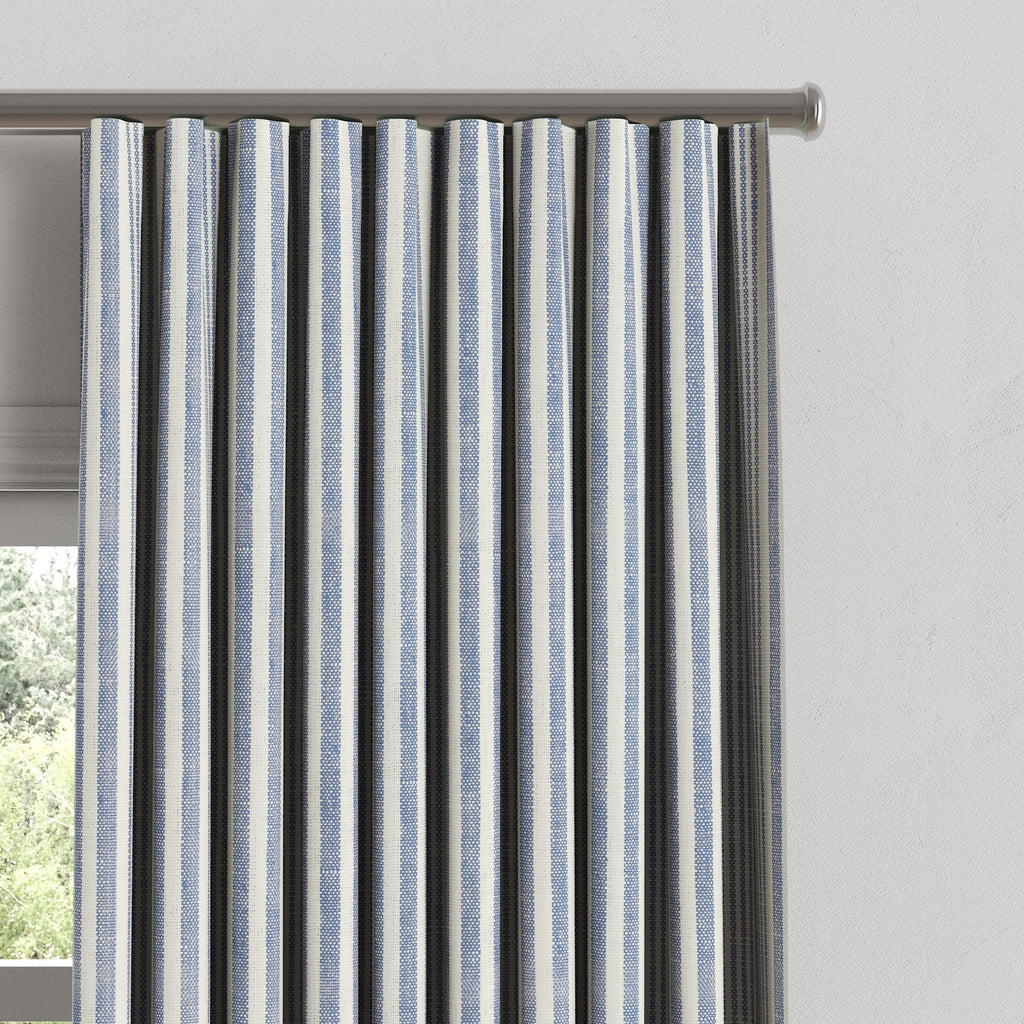 Ripplefold Drapery in All Lined Up - Lake