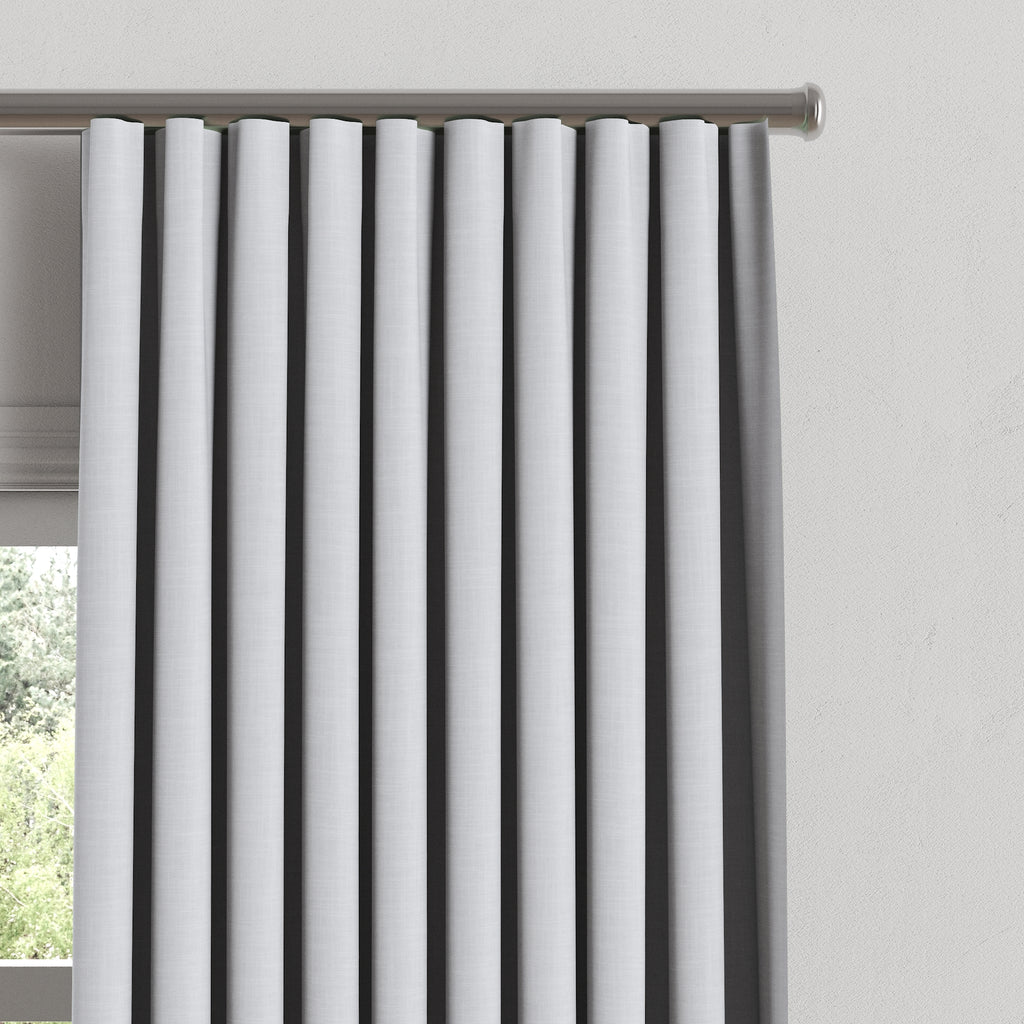 Ripplefold Drapery in Classic Linen - Bermuda