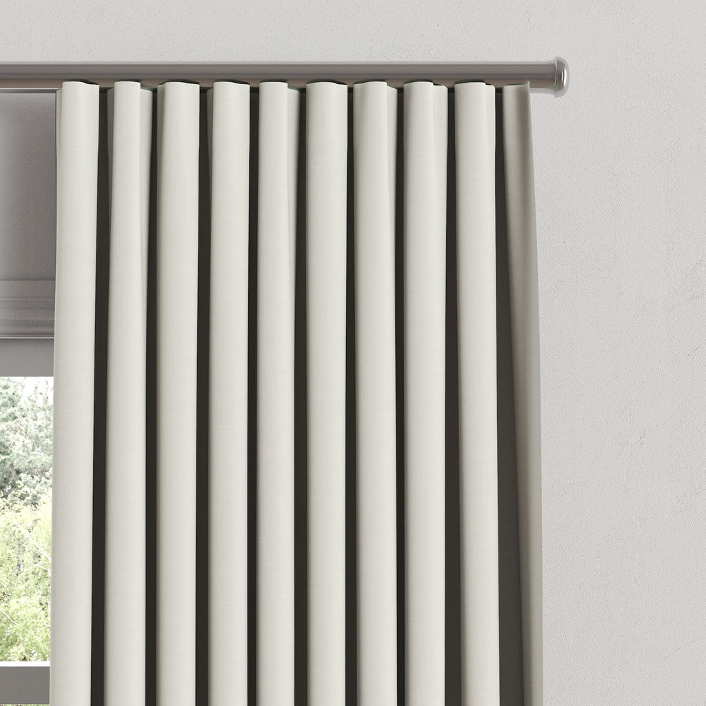 Ripplefold Drapery in Classic Linen - Oat