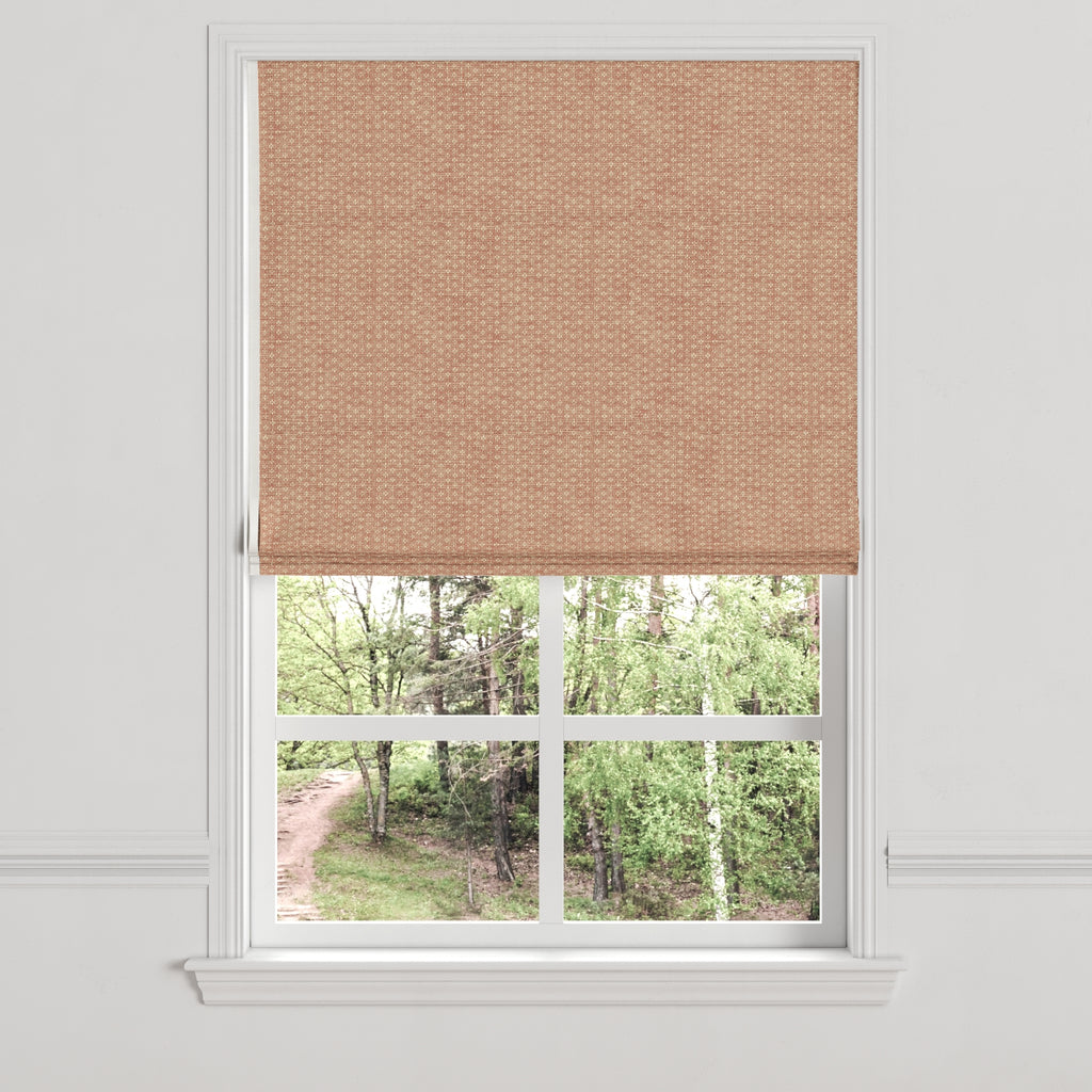 Flat Roman Shade in Ditsy - Bandana