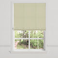 Flat Roman Shade in Luxe Gingham - Butter