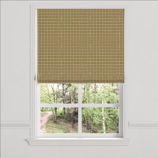 Flat Roman Shade in Speakeasy - Woodland