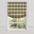 Relaxed Roman Shade in Cozy Cabin - Walnut
