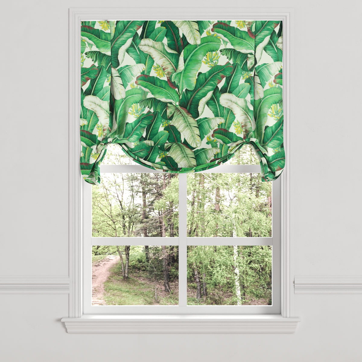 Tulip Roman Shade in Island Breeze