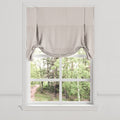 Tulip Roman Shade in Luxe Gingham - Blush