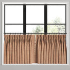 Pinch Pleat Cafe Curtains in Ditsy - Bandana