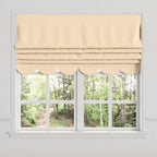 Flat Roman Shade in Baldwin - Goldenrod