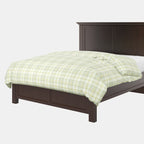 Duvet Cover in Summer Plaid - Stone