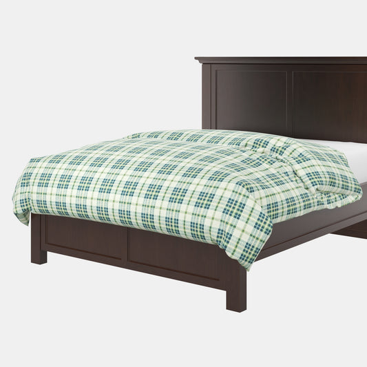 Duvet Cover in Summer Plaid - Twilight