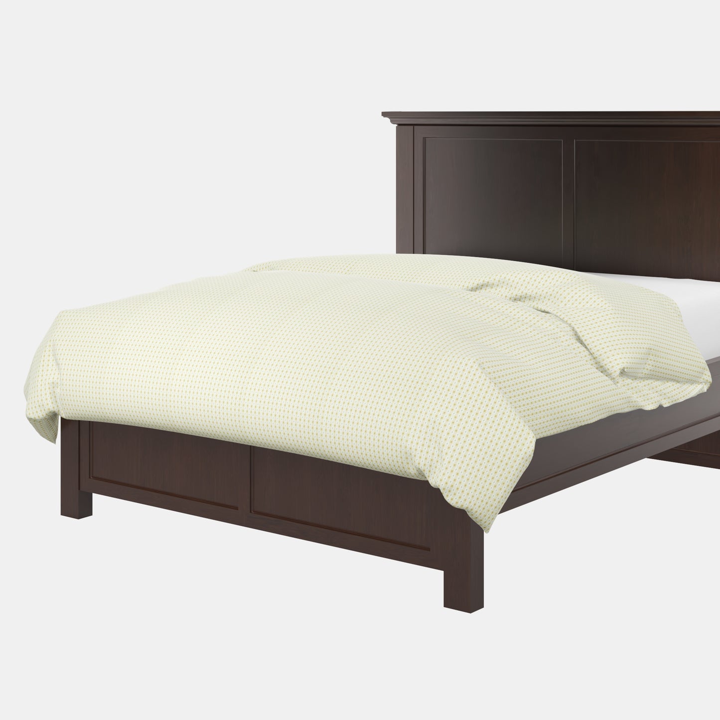 Duvet Cover in Luxe Gingham - Butter