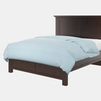 Duvet Cover in Luxe Gingham - Chambray