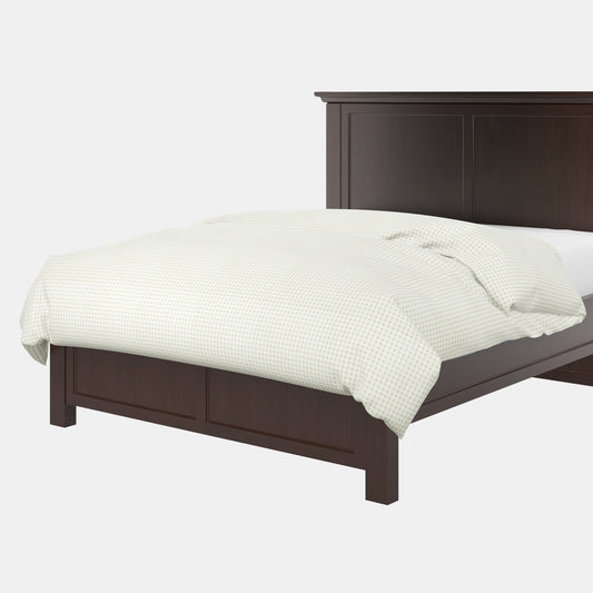 Duvet Cover in Luxe Gingham - Wheat